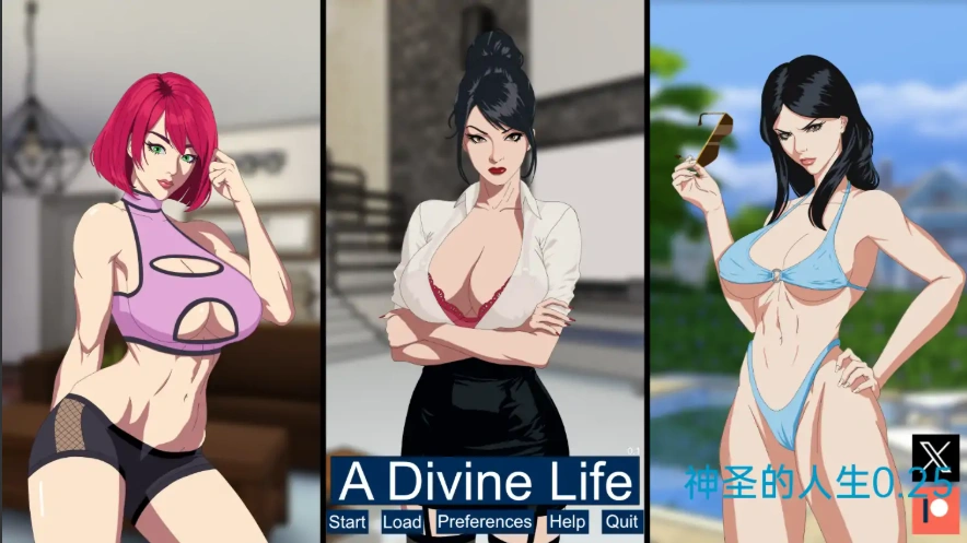 [欧美SLG/汉化] 神圣的生活 A Divine Life v0.25 PC+安卓汉化版 [500M]-Illusion中国官网 - i社游戏免费下载i社中国官网