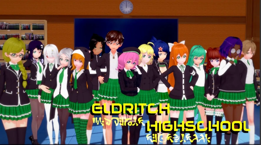 [日式SLG/汉化] 埃尔德里奇高中 Eldritch Highschool v0.1.1c PC+安卓汉化版 [1G]-Illusion中国官网 - i社游戏免费下载i社中国官网