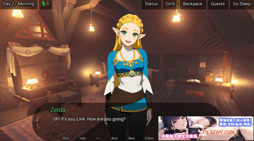 图片[5]-[欧美] [日系SLG/汉化]海拉鲁之恋V0.6.0 汉化版[PC+安卓][FM/320M/夸克]-Illusion中国官网 - i社游戏免费下载i社中国官网