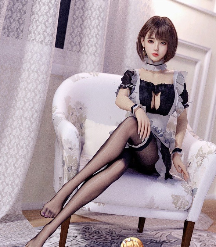 图片[5]-[3D/究极黑丝]luck_zs大师：神级黑丝女仆！22年新合集+Fanbox全集[10月新作][1.5G/百度] – 『CG资源』-Illusion中国官网 - i社游戏免费下载i社中国官网